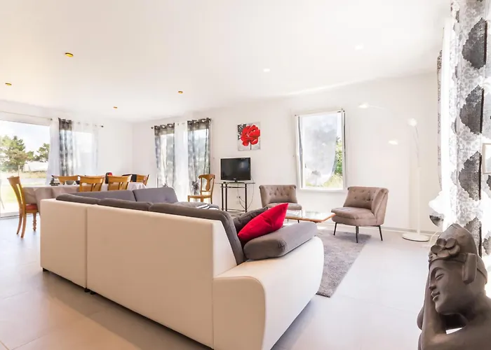 Tatil Evi Maison Moderne A 100m De La Avec Jardin Clos, Garage, Wifi, Proche Avec Commerces, Animaux Ok - Fr-1-306-1205 Assérac