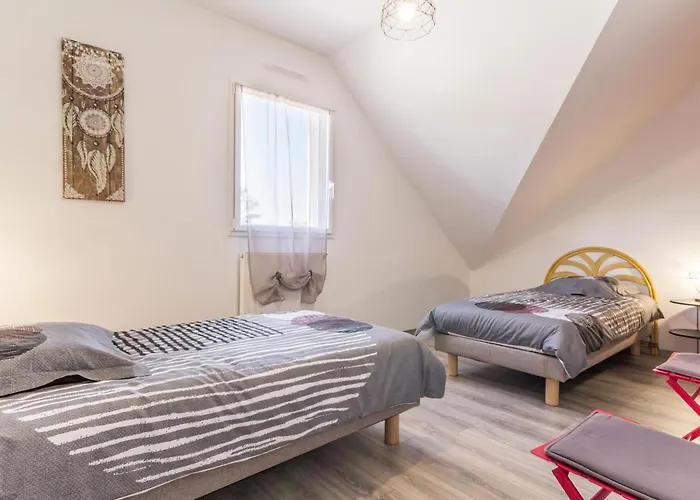 Maison Moderne A 100m De La Avec Jardin Clos, Garage, Wifi, Proche Avec Commerces, Animaux Ok - Fr-1-306-1205 Assérac